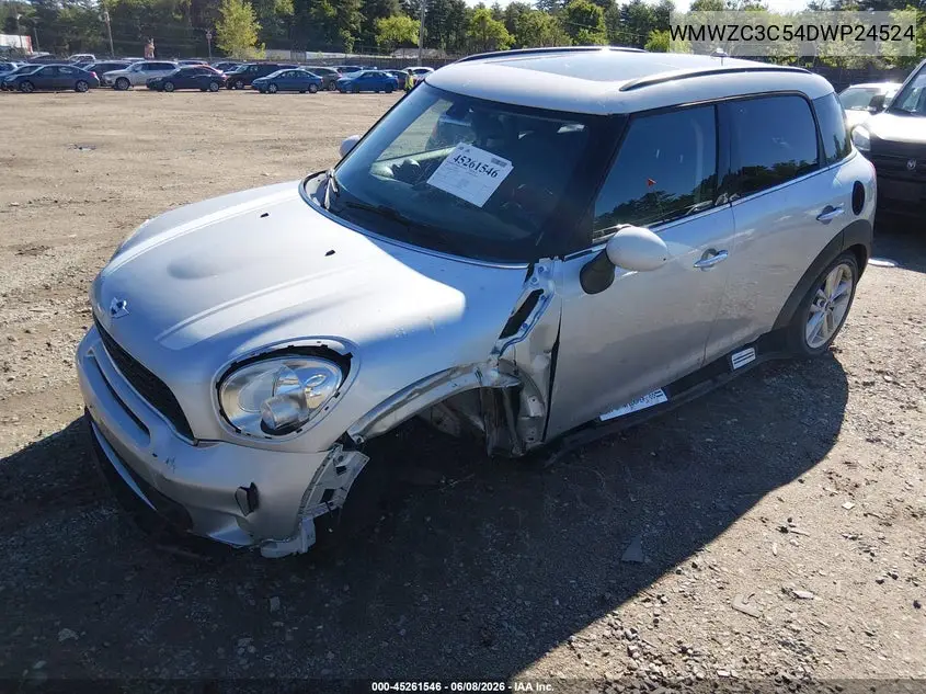 2013 Mini Countryman Cooper S VIN: WMWZC3C54DWP24524 Lot: 45261546