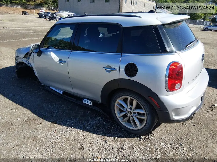 2013 Mini Countryman Cooper S VIN: WMWZC3C54DWP24524 Lot: 45261546