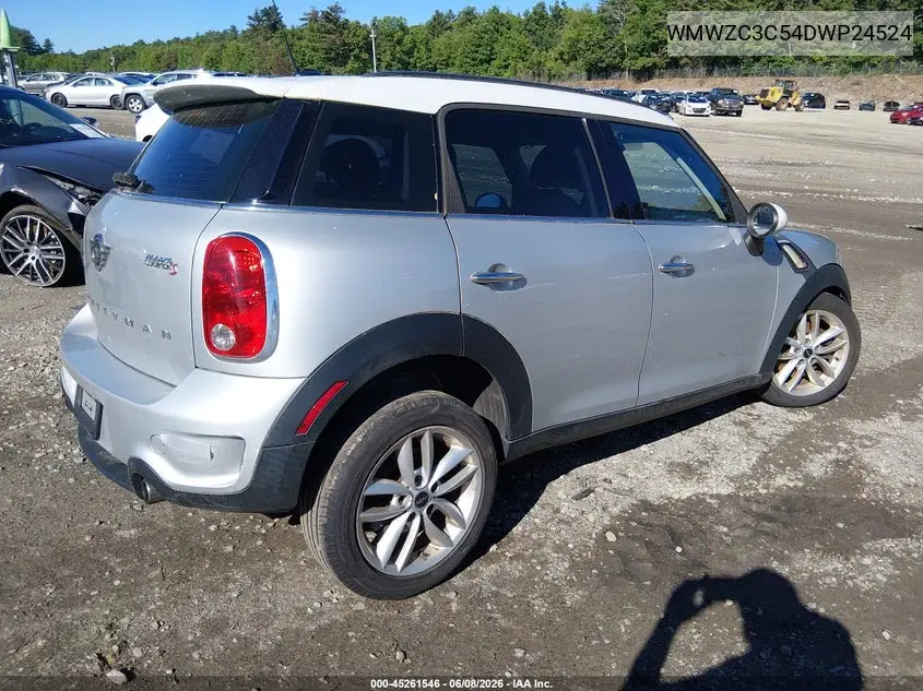 2013 Mini Countryman Cooper S VIN: WMWZC3C54DWP24524 Lot: 45261546