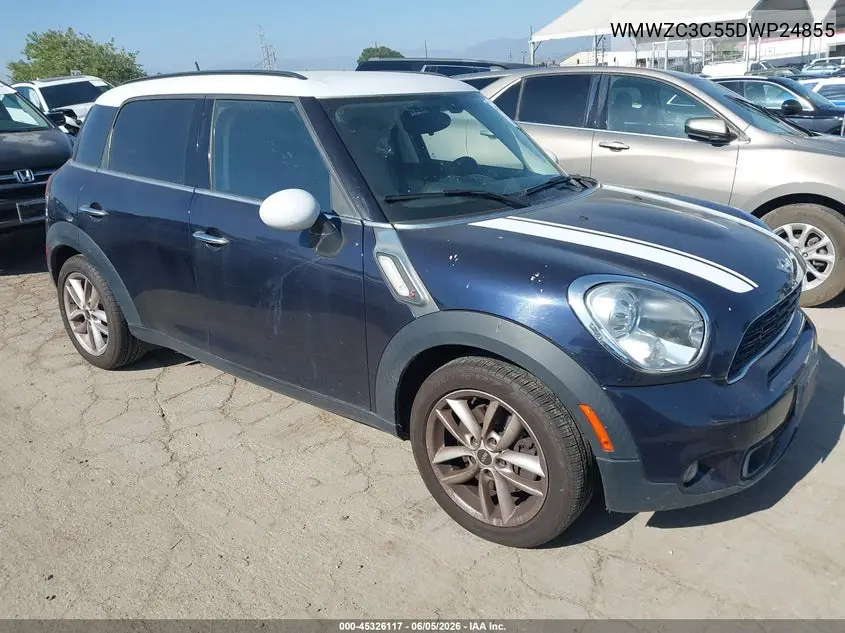 2013 Mini Countryman Cooper S VIN: WMWZC3C55DWP24855 Lot: 45326117