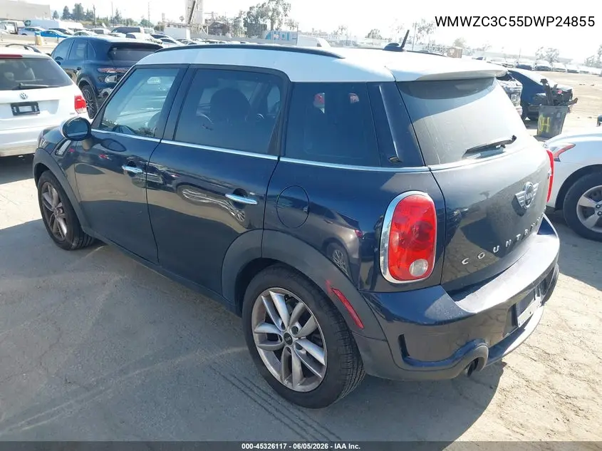 2013 Mini Countryman Cooper S VIN: WMWZC3C55DWP24855 Lot: 45326117