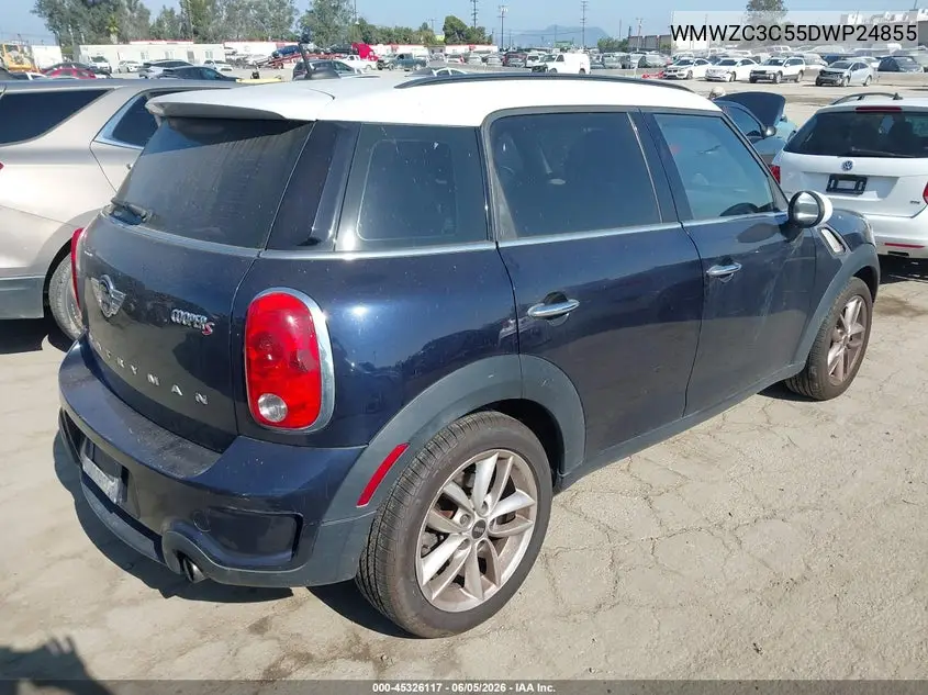 2013 Mini Countryman Cooper S VIN: WMWZC3C55DWP24855 Lot: 45326117