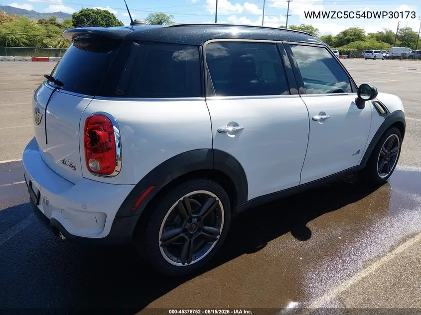 2013 Mini Countryman Cooper S VIN: WMWZC5C54DWP30173 Lot: 45376752
