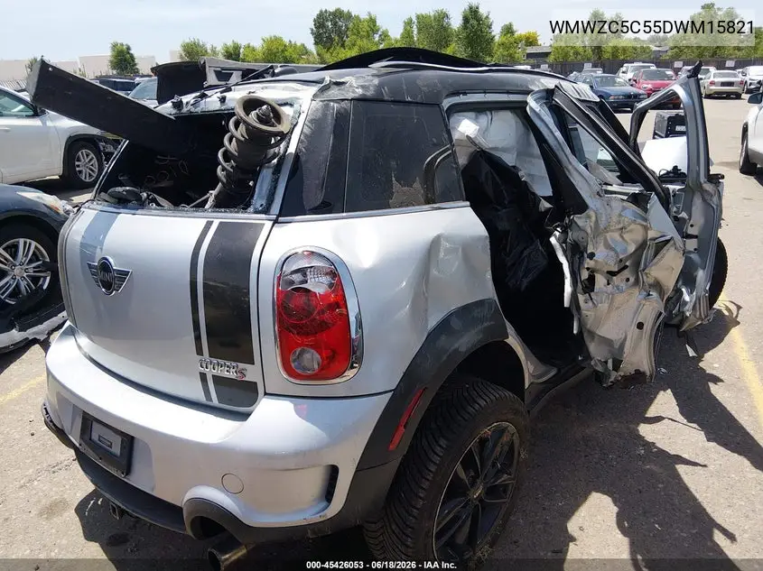 2013 Mini Countryman Cooper S VIN: WMWZC5C55DWM15821 Lot: 45426053