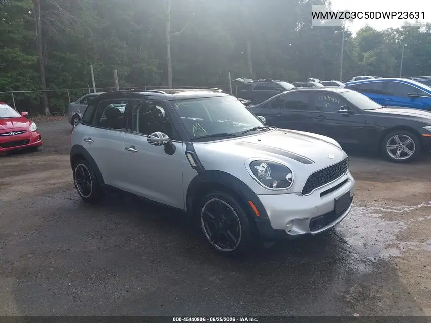 2013 Mini Countryman Cooper S VIN: WMWZC3C50DWP23631 Lot: 45440806