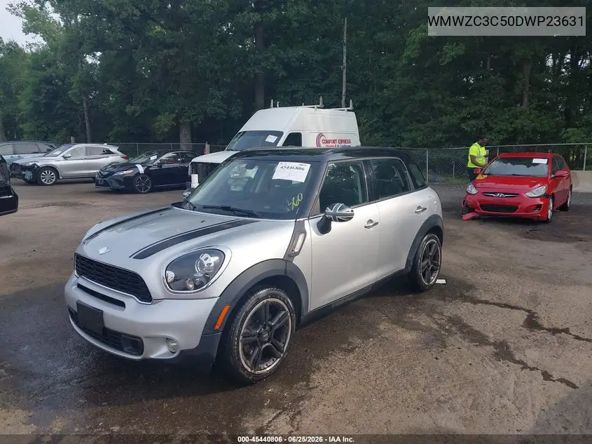 2013 Mini Countryman Cooper S VIN: WMWZC3C50DWP23631 Lot: 45440806