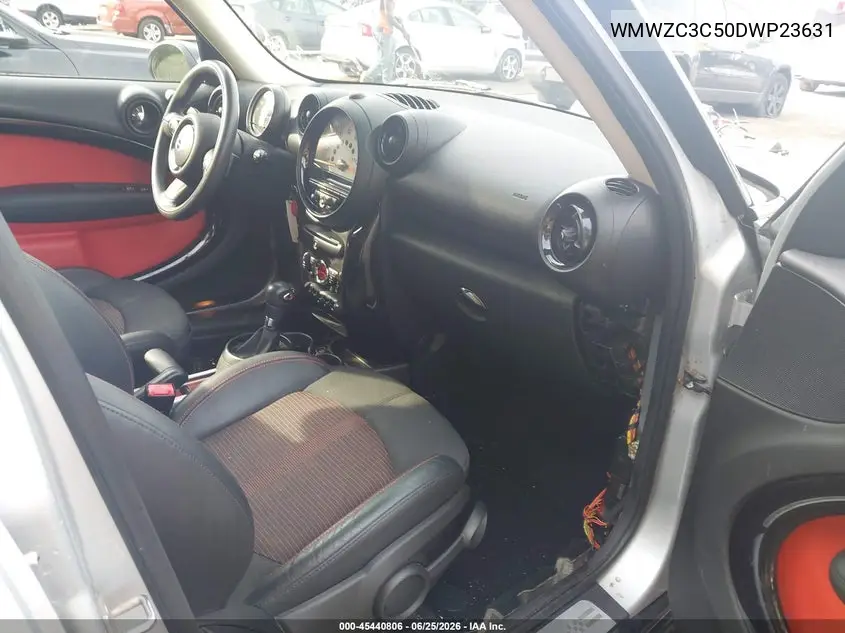 2013 Mini Countryman Cooper S VIN: WMWZC3C50DWP23631 Lot: 45440806