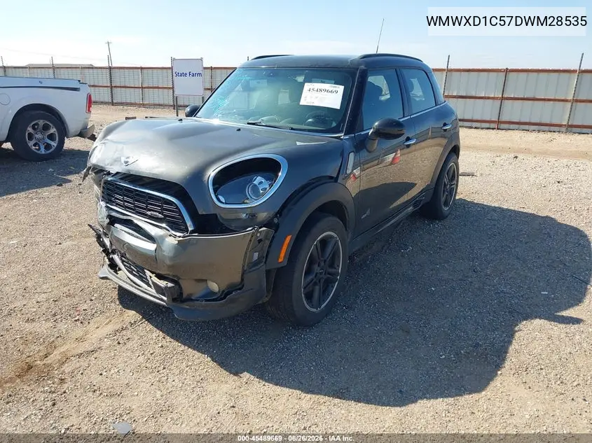 2013 Mini Countryman John Cooper Works VIN: WMWXD1C57DWM28535 Lot: 45489669