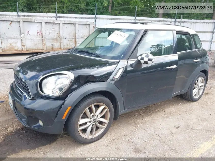 2013 Mini Countryman Cooper S VIN: WMWZC3C56DWP23939 Lot: 45522612