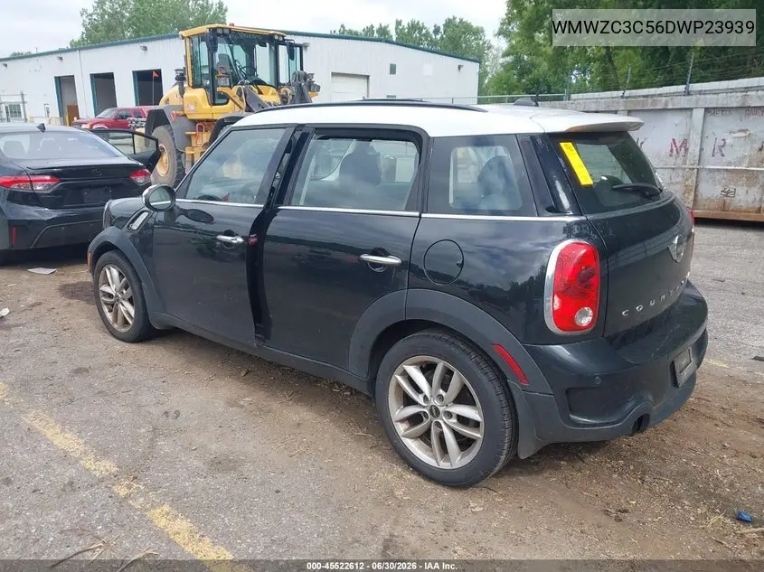 2013 Mini Countryman Cooper S VIN: WMWZC3C56DWP23939 Lot: 45522612