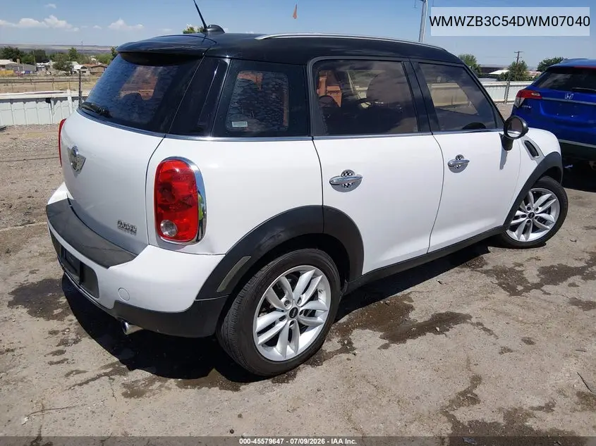 2013 Mini Countryman Cooper VIN: WMWZB3C54DWM07040 Lot: 45579647