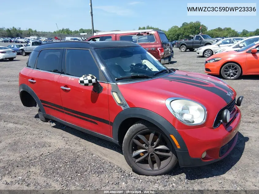 2013 Mini Countryman Cooper S VIN: WMWZC3C59DWP23336 Lot: 45602597