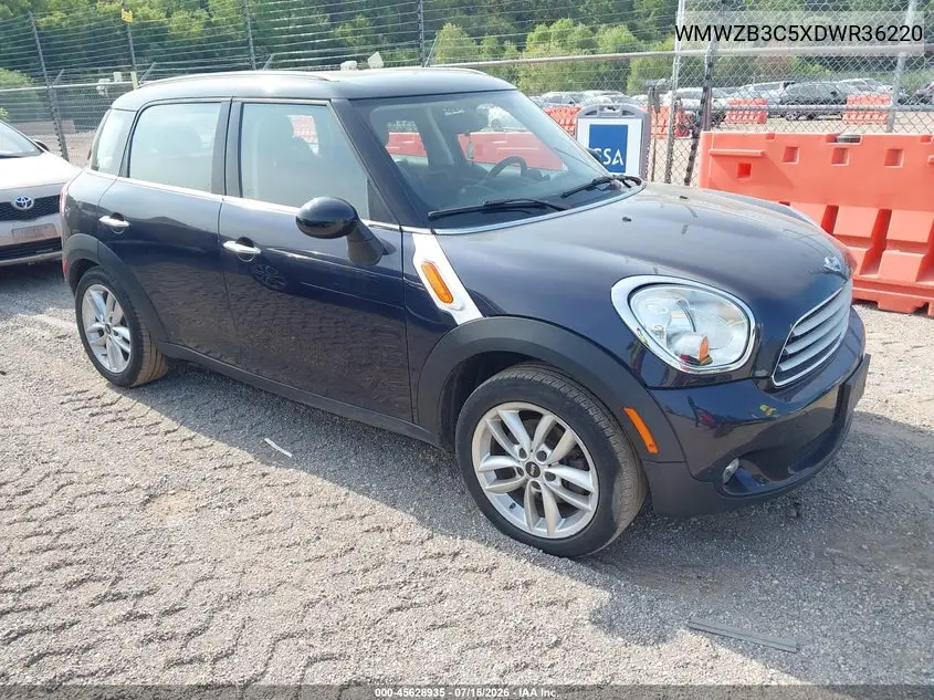 2013 Mini Countryman Cooper VIN: WMWZB3C5XDWR36220 Lot: 45628935