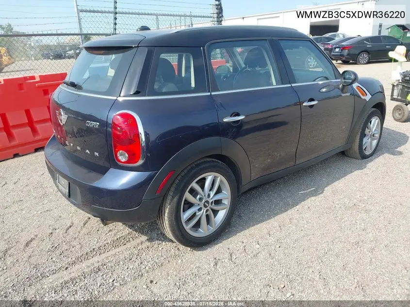 2013 Mini Countryman Cooper VIN: WMWZB3C5XDWR36220 Lot: 45628935