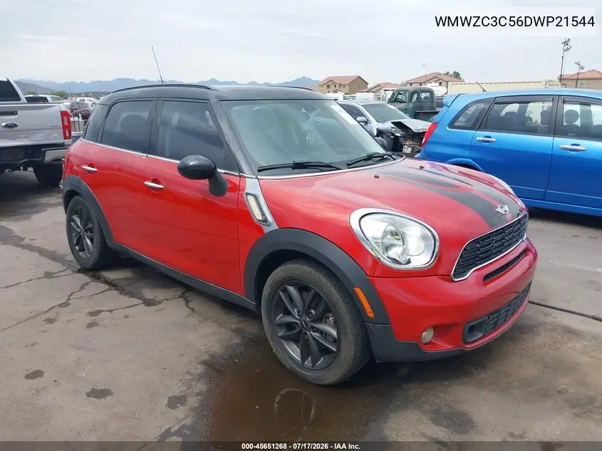 2013 Mini Countryman Cooper S VIN: WMWZC3C56DWP21544 Lot: 45651268