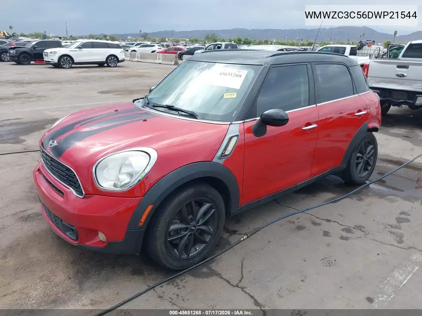 2013 Mini Countryman Cooper S VIN: WMWZC3C56DWP21544 Lot: 45651268