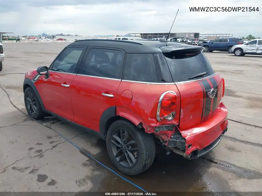 2013 Mini Countryman Cooper S VIN: WMWZC3C56DWP21544 Lot: 45651268