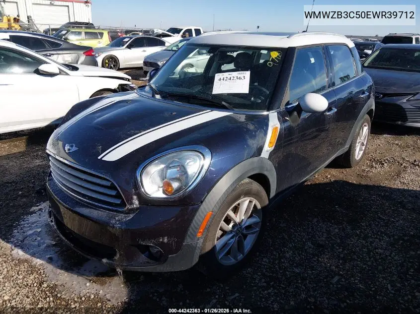 2014 Mini Countryman Cooper VIN: WMWZB3C50EWR39712 Lot: 44242363