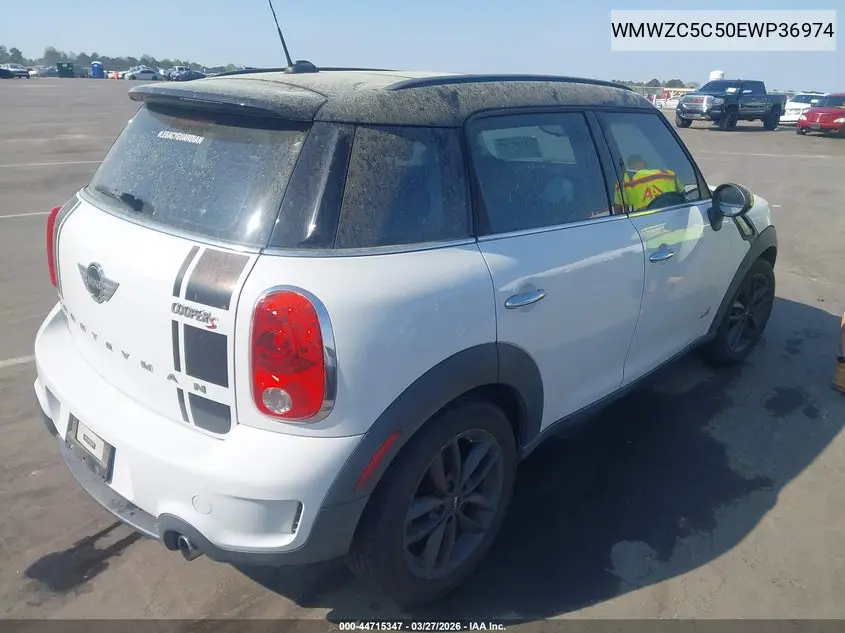 2014 Mini Countryman Cooper S VIN: WMWZC5C50EWP36974 Lot: 44715347