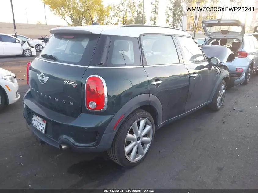 2014 Mini Countryman Cooper S VIN: WMWZC3C5XEWP28241 Lot: 44786138