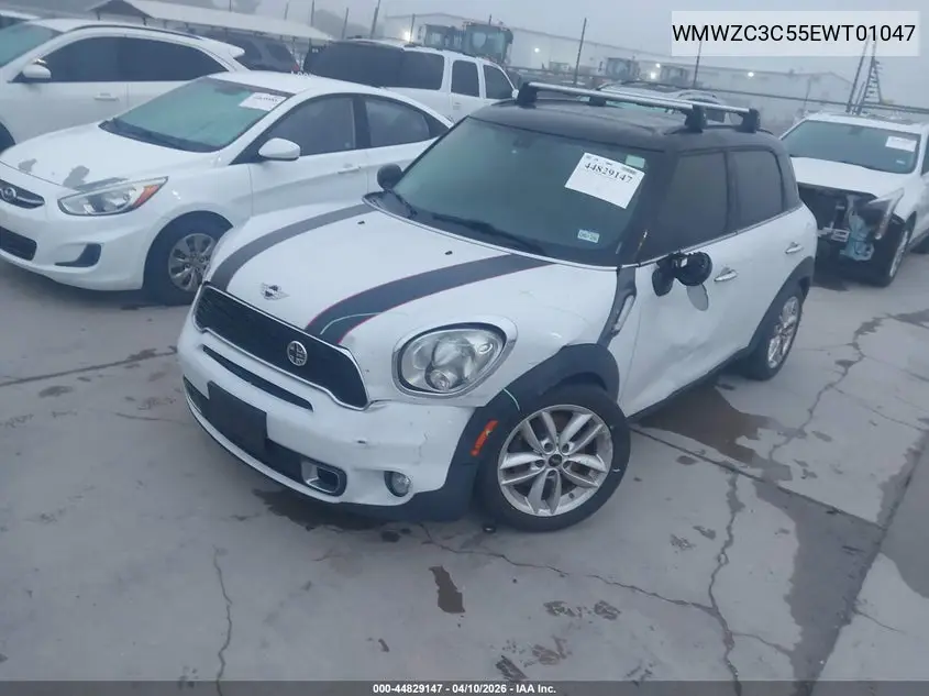 2014 Mini Countryman Cooper S VIN: WMWZC3C55EWT01047 Lot: 44829147