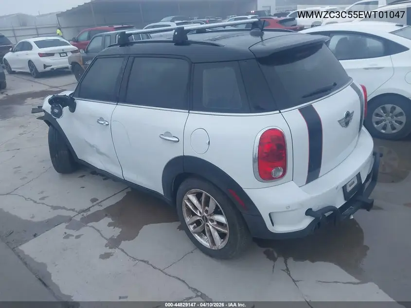 2014 Mini Countryman Cooper S VIN: WMWZC3C55EWT01047 Lot: 44829147