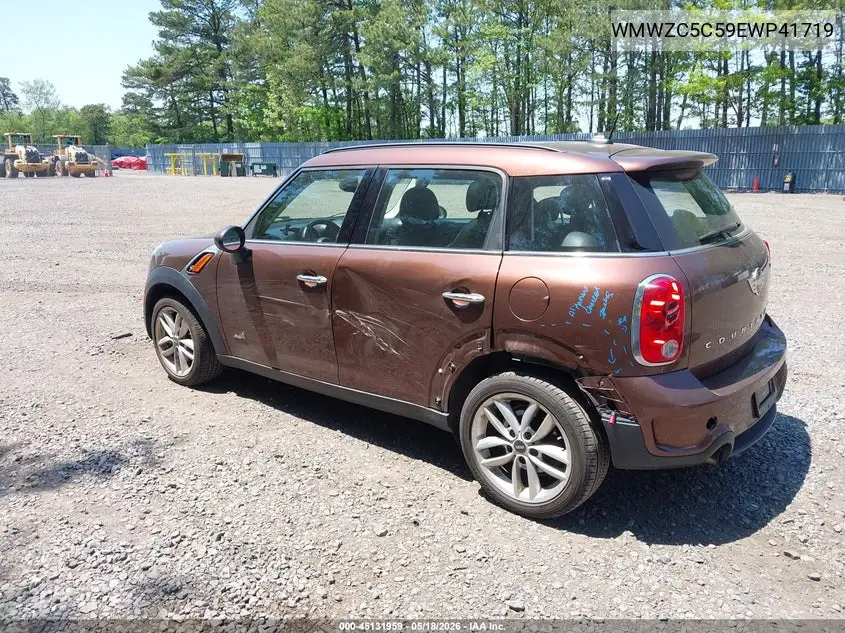 2014 Mini Countryman Cooper S VIN: WMWZC5C59EWP41719 Lot: 45131959