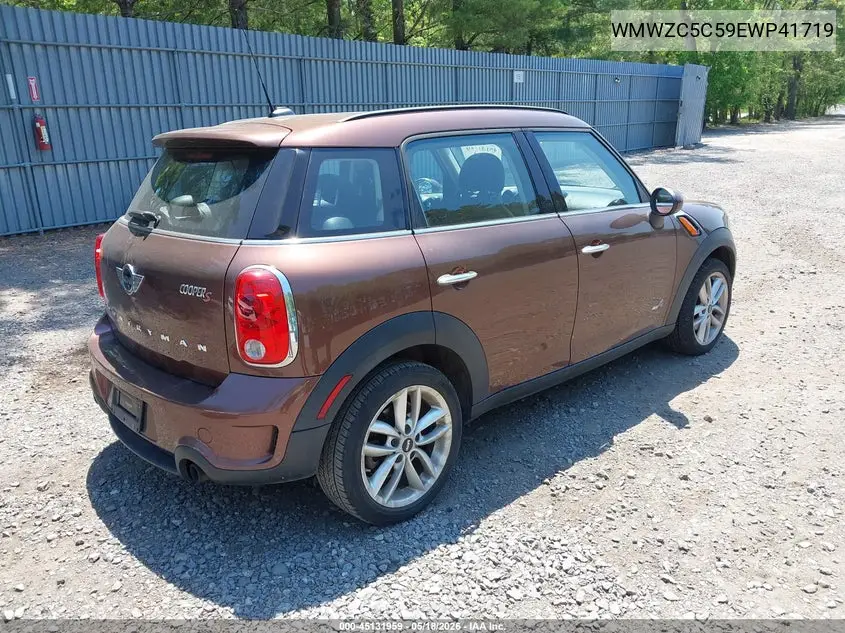 2014 Mini Countryman Cooper S VIN: WMWZC5C59EWP41719 Lot: 45131959