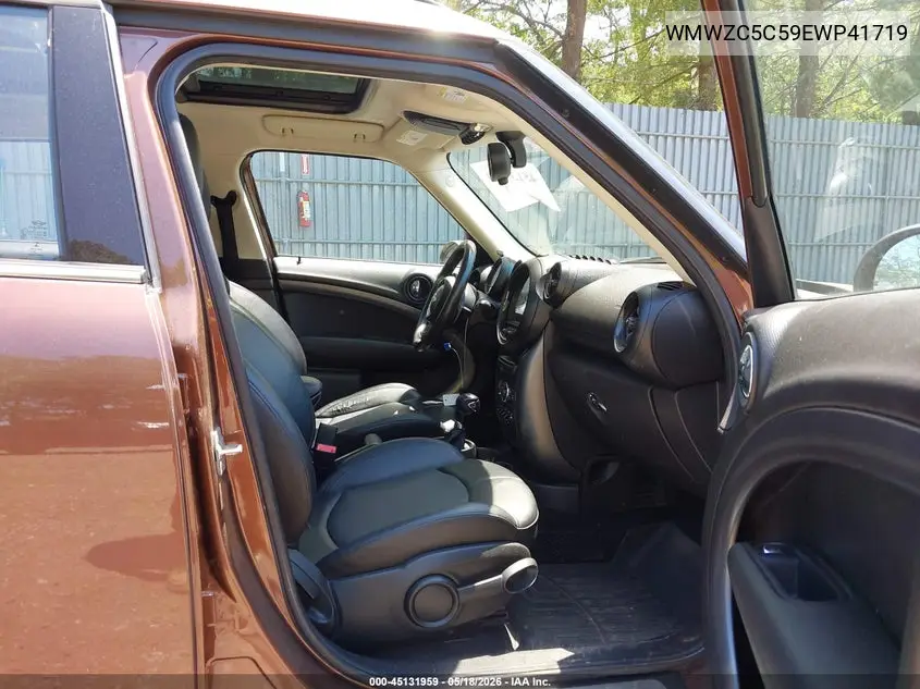 2014 Mini Countryman Cooper S VIN: WMWZC5C59EWP41719 Lot: 45131959