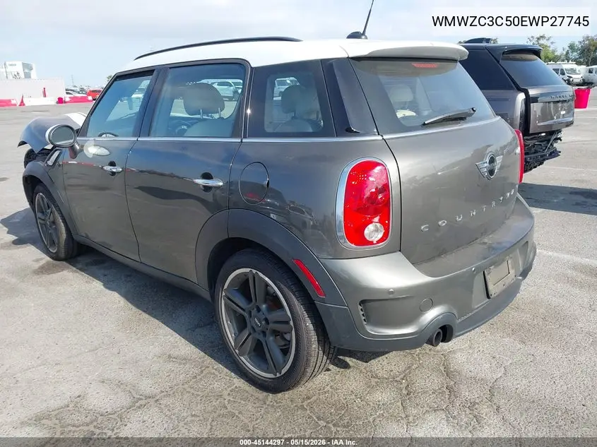 2014 Mini Countryman Cooper S VIN: WMWZC3C50EWP27745 Lot: 45144297