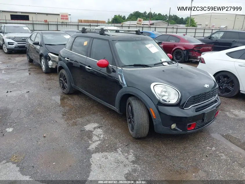 2014 Mini Countryman Cooper S VIN: WMWZC3C59EWP27999 Lot: 45160742