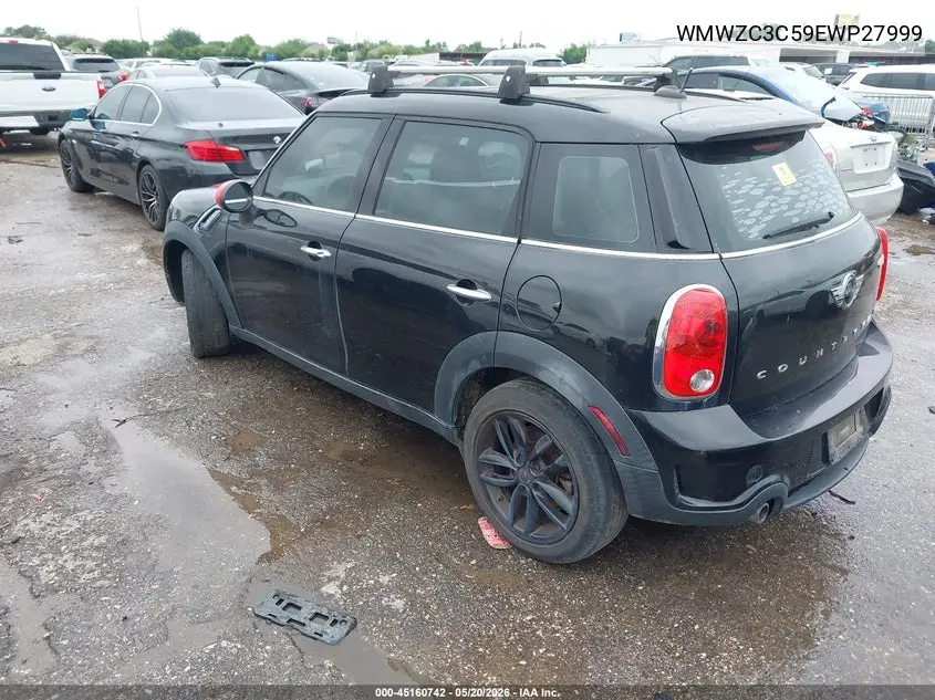 2014 Mini Countryman Cooper S VIN: WMWZC3C59EWP27999 Lot: 45160742