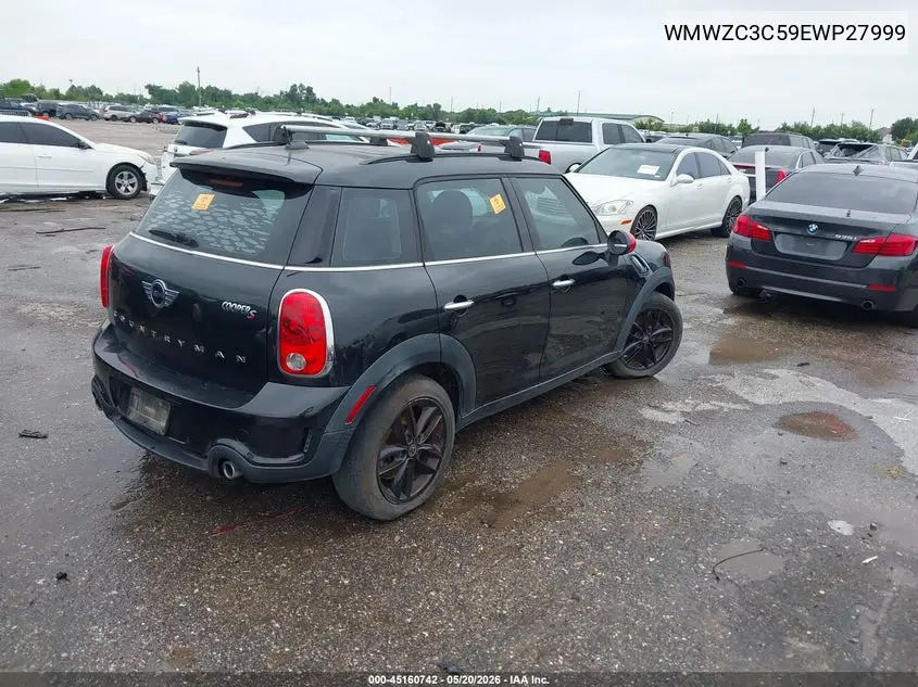 2014 Mini Countryman Cooper S VIN: WMWZC3C59EWP27999 Lot: 45160742