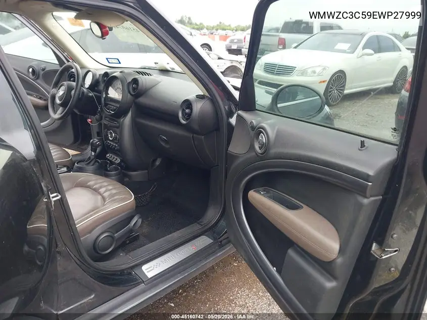 2014 Mini Countryman Cooper S VIN: WMWZC3C59EWP27999 Lot: 45160742