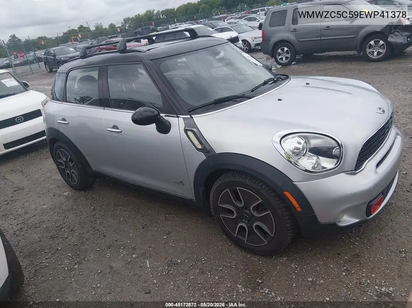 2014 Mini Countryman Cooper S VIN: WMWZC5C59EWP41378 Lot: 45172872