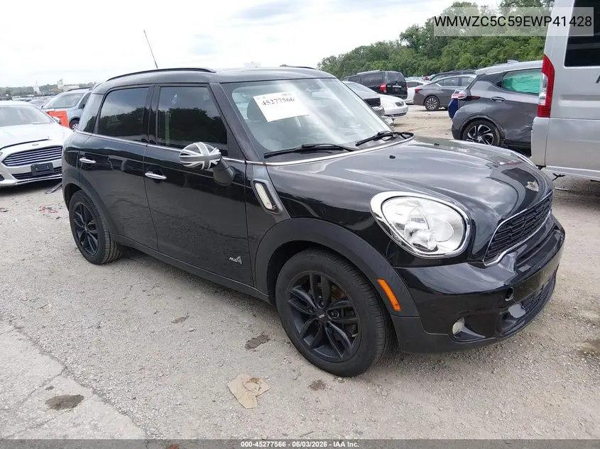2014 Mini Countryman Cooper S VIN: WMWZC5C59EWP41428 Lot: 45277566