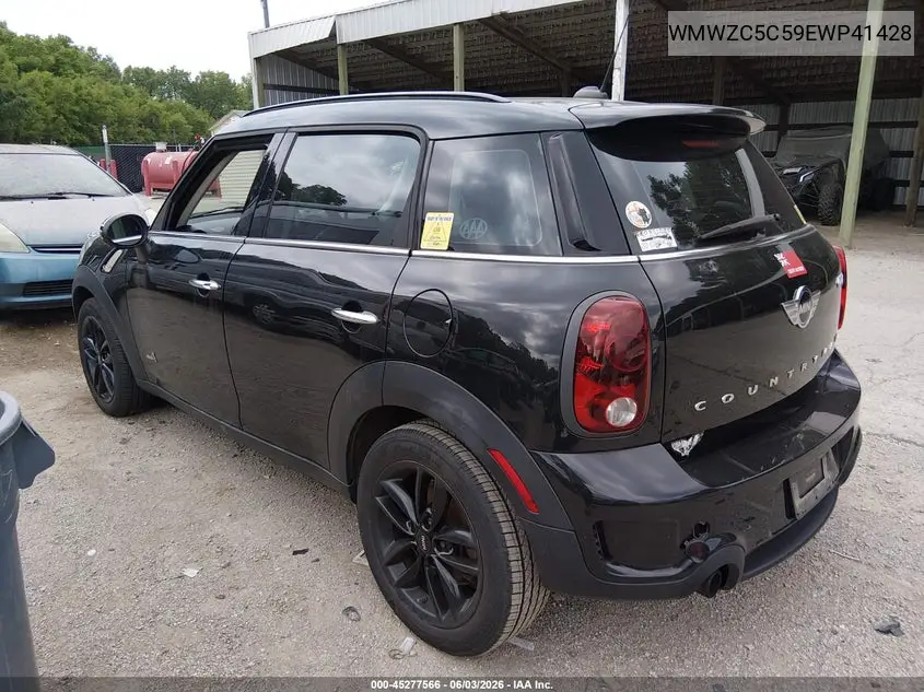 2014 Mini Countryman Cooper S VIN: WMWZC5C59EWP41428 Lot: 45277566