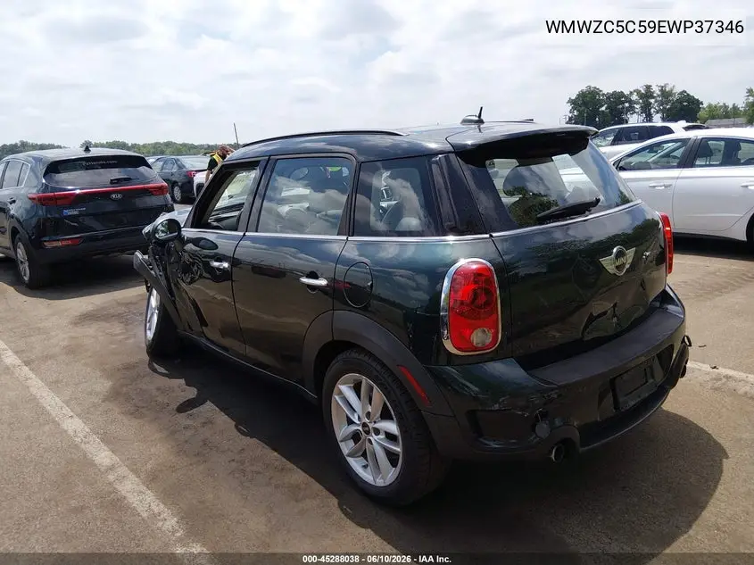 2014 Mini Countryman Cooper S VIN: WMWZC5C59EWP37346 Lot: 45288038