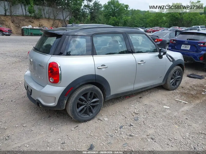 2014 Mini Countryman Cooper S VIN: WMWZC5C58EWP37368 Lot: 45300631