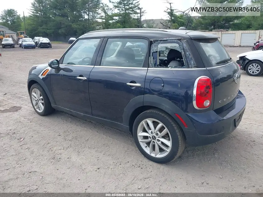 2014 Mini Countryman Cooper VIN: WMWZB3C50EWR36406 Lot: 45358565