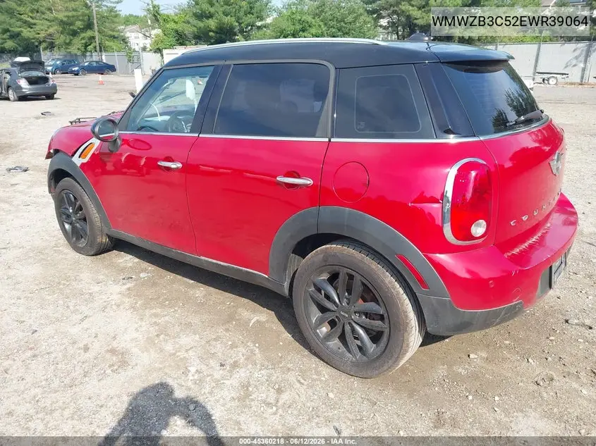 2014 Mini Countryman Cooper VIN: WMWZB3C52EWR39064 Lot: 45360218