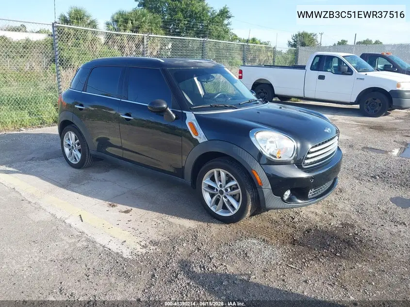 2014 Mini Countryman Cooper VIN: WMWZB3C51EWR37516 Lot: 45390214