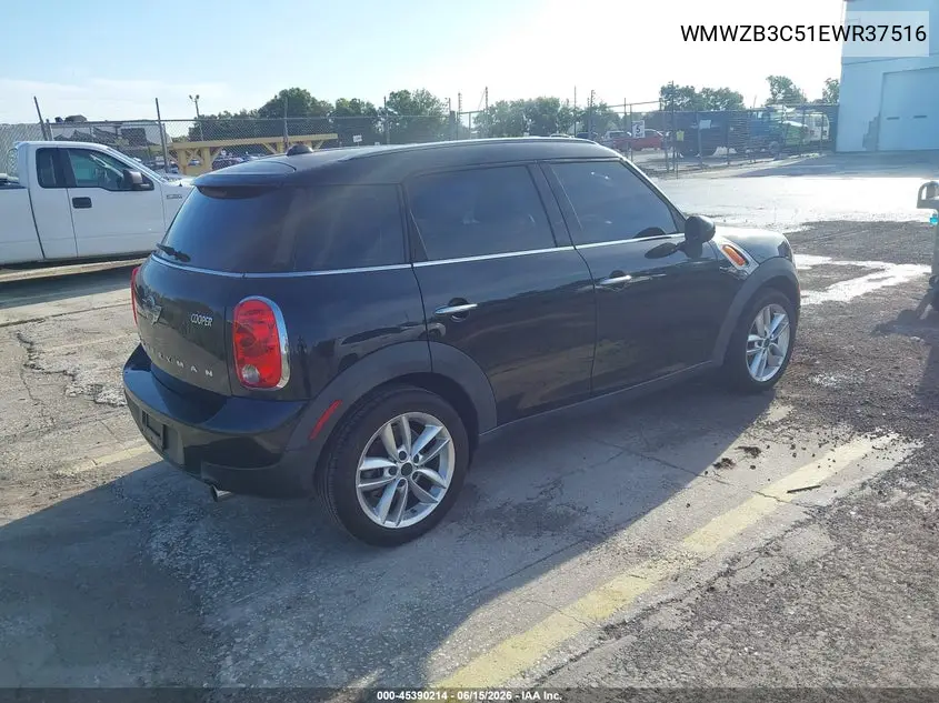 2014 Mini Countryman Cooper VIN: WMWZB3C51EWR37516 Lot: 45390214