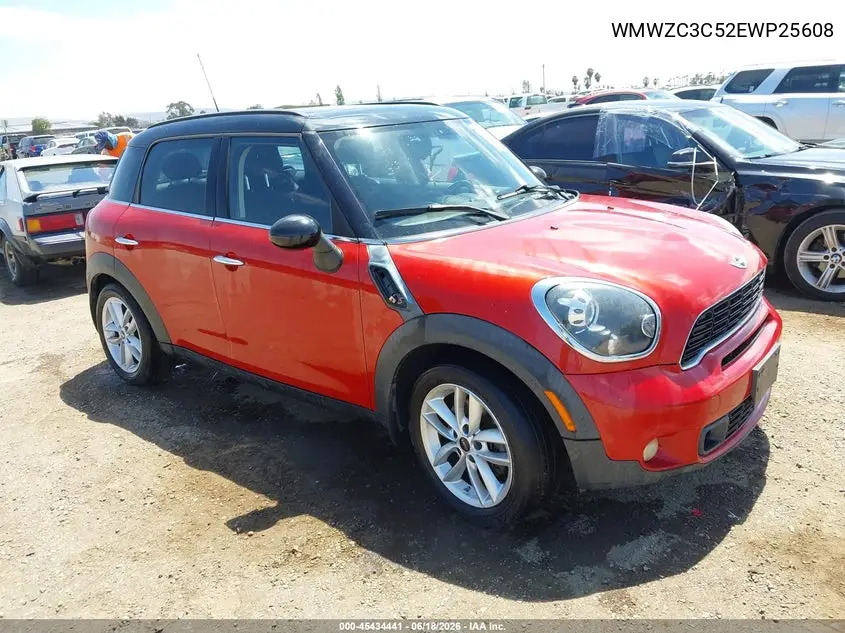 2014 Mini Countryman Cooper S VIN: WMWZC3C52EWP25608 Lot: 45434441