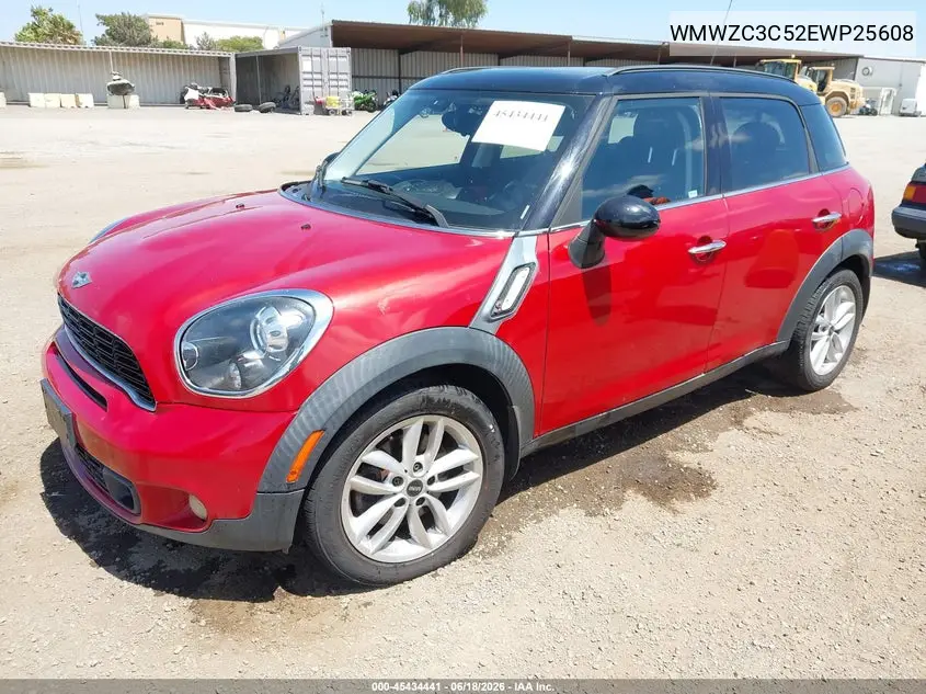 2014 Mini Countryman Cooper S VIN: WMWZC3C52EWP25608 Lot: 45434441