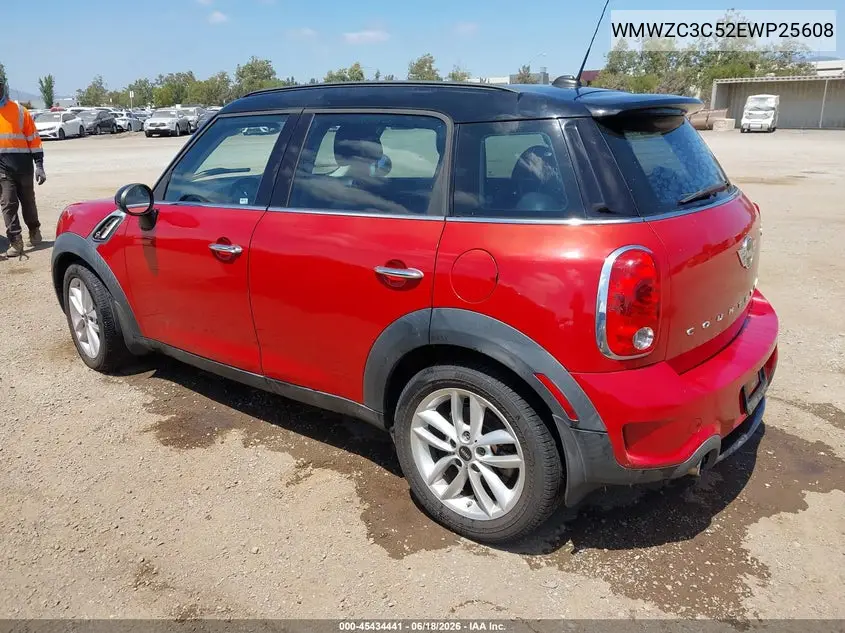 2014 Mini Countryman Cooper S VIN: WMWZC3C52EWP25608 Lot: 45434441
