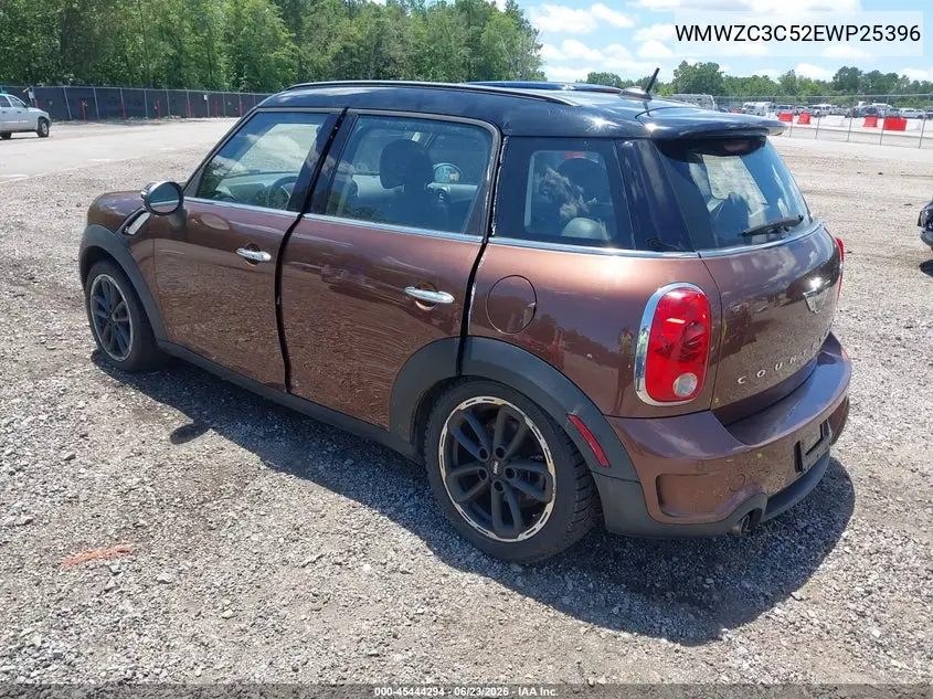 2014 Mini Countryman Cooper S VIN: WMWZC3C52EWP25396 Lot: 45444294