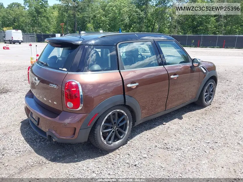 2014 Mini Countryman Cooper S VIN: WMWZC3C52EWP25396 Lot: 45444294