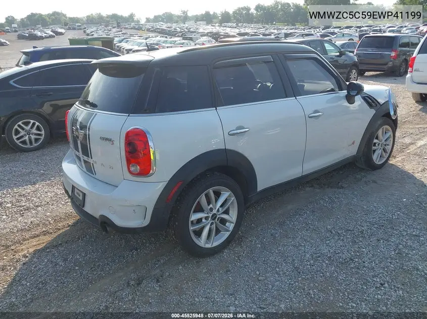 2014 Mini Countryman Cooper S VIN: WMWZC5C59EWP41199 Lot: 45525948