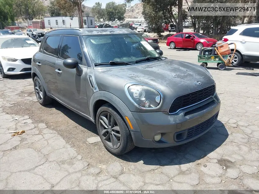 2014 Mini Countryman Cooper S VIN: WMWZC3C5XEWP29471 Lot: 45536090